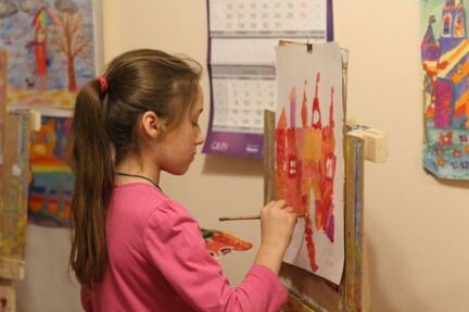 Онлайн уроки детям рисования, живописи, подготовка