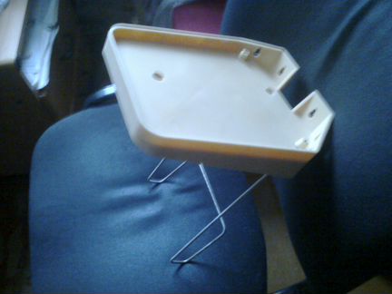 Телефонная полка, пластмассовая, б/у