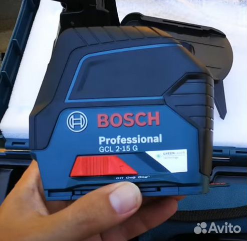 Нивелир Bosch GCL 2-15G+RM1+BM3