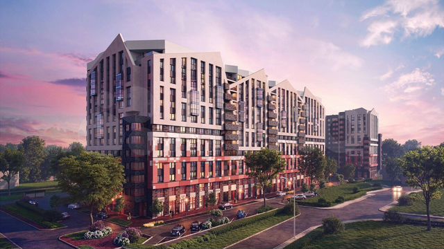 3-к. квартира, 89,7 м², 2/12 эт.