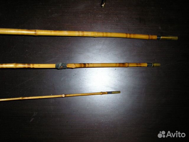 Удочка бамбуковая 3 колена сломан кончик