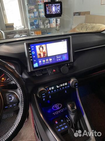 Android магнитола на а/м Toyota RAV 4 2019+