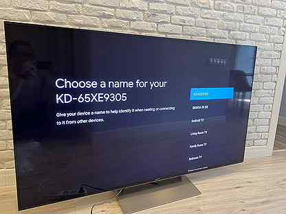 65" Телевизор Sony KD-65XE9305 LED, HDR