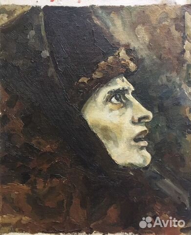 Картина этюд «Боярыня Морозова»