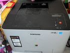 Принтер лазерный цветной, samsung clp-415