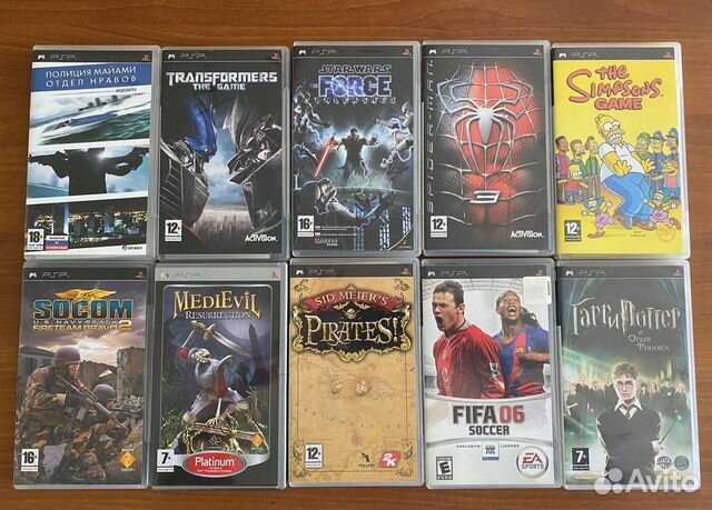 Диски для PSP