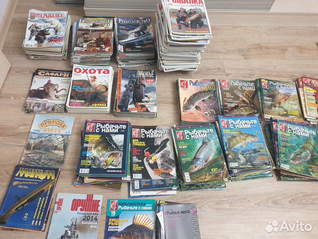 Журналы о рыбалке и охоте