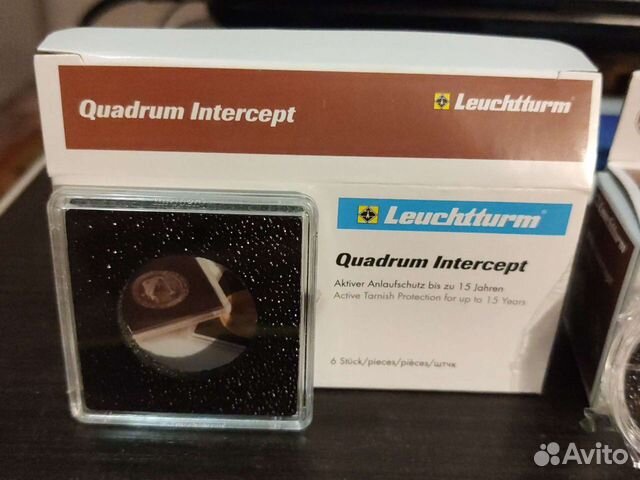 Капсулы для монет leuchtturm 27мм