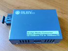Оптический медиа конвертор RubyTech FE-120SC