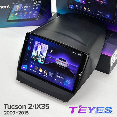 Магнитола Teyes 9’’ на Hyundai Tucson 2 LM IX35