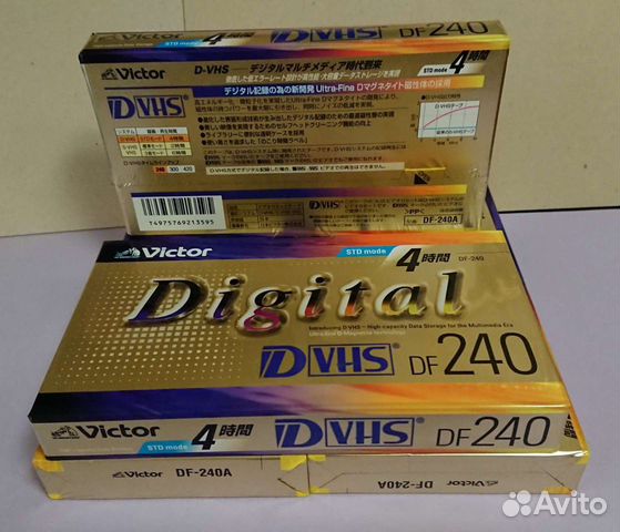 Видеокассеты D-VHS