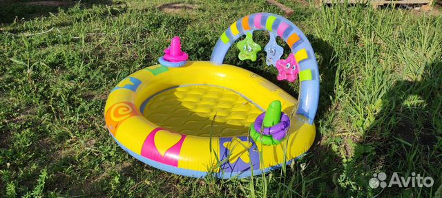 Детский надувной бассейн бу