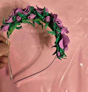 Ободок ручной работы