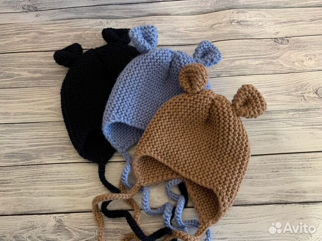 Шапка с ушками