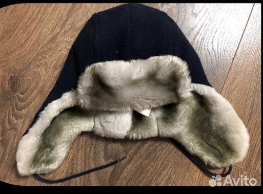 Теплая детская зимняя шапка р. 52