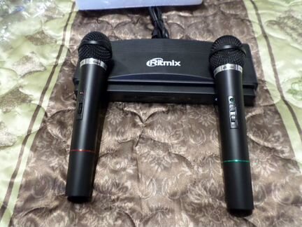 Микрофон беспроводной Ritmix RWM-220 (2шт.)