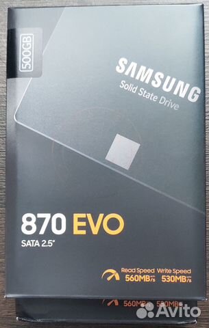 SSD диск Samsung 870 EVO новый б/у ссд