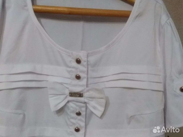 Блузка белая для девочек