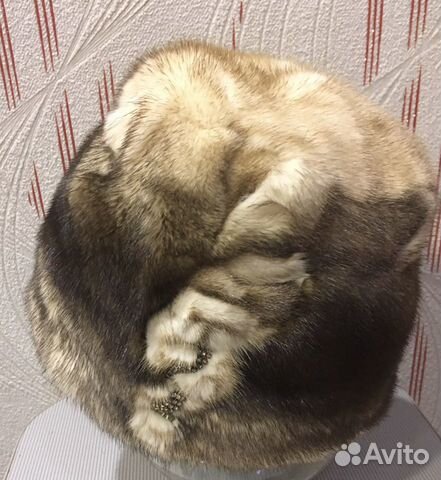 Шапка норковая женская