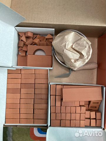 Конструктор из настоящих кирпичиков