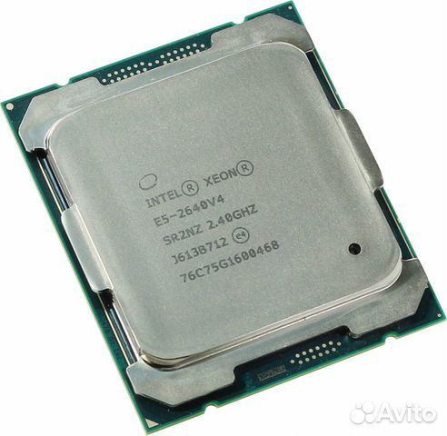 Процессоры Intel Xeon E5-2640 V4 LGA 2011-3 sr2nz