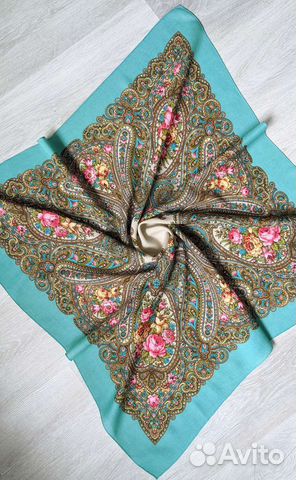 Павловопосадский платок Золушка