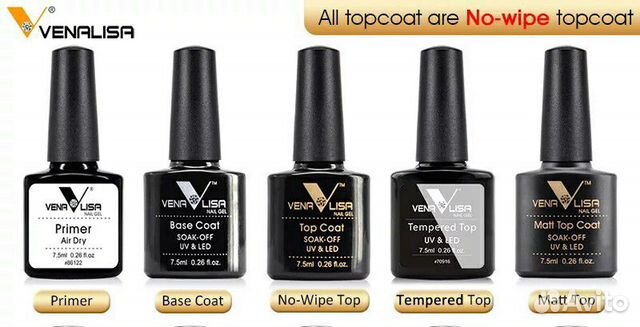 База каучук топ глянец, матовый