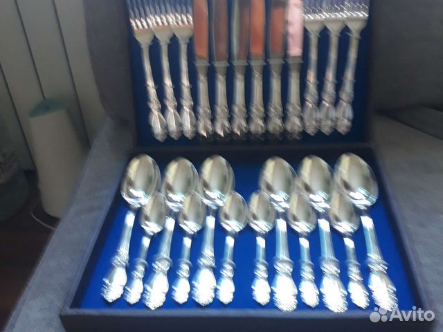 Наборы столовых приборов мельхиор СССР