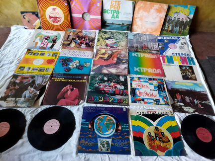 Виниловые пластинки СССР