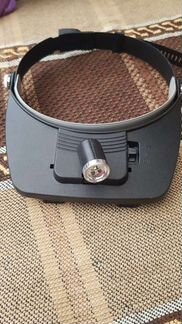 Очки лупа с повсветкой