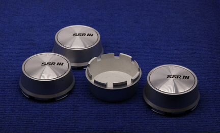 Комплект колпачков для литого диска SSR хром