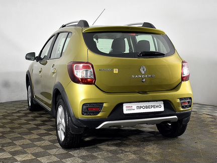 Renault Sandero Stepway 1.6 МТ, 2017, 52 000 км