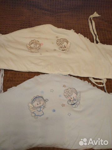 Бортики в кроватку