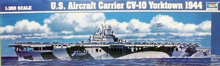 1/350 U.S. CV-10 Yorktown (Trump 05603) + Pontos