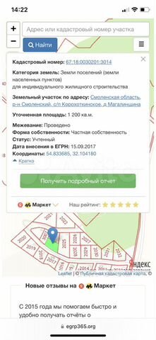 Участок 12 сот. (ИЖС)