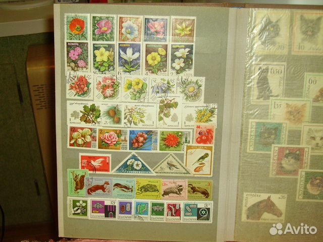 Марки почтовые - разное