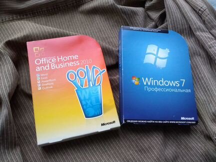 Office 2010 для бизнеса Windows 7 Professional BOX