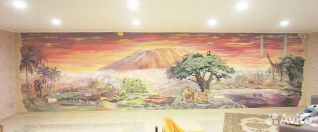 Художественная роспись стен