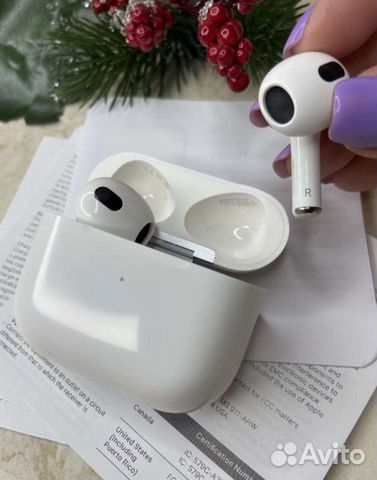 Airpods 3 lux качество