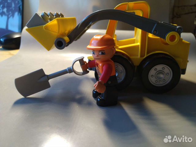 Lego duplo экскаватор