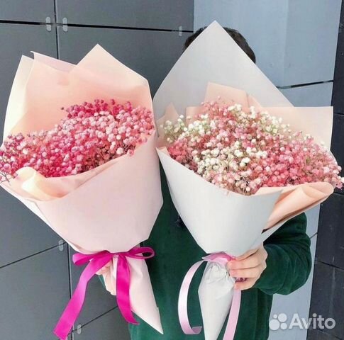 Гипсофила букеты в ассортименте