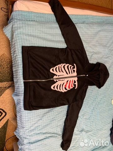 Кофта с капюшоном мужская