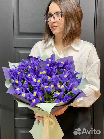 Букет цветов из Ирисов