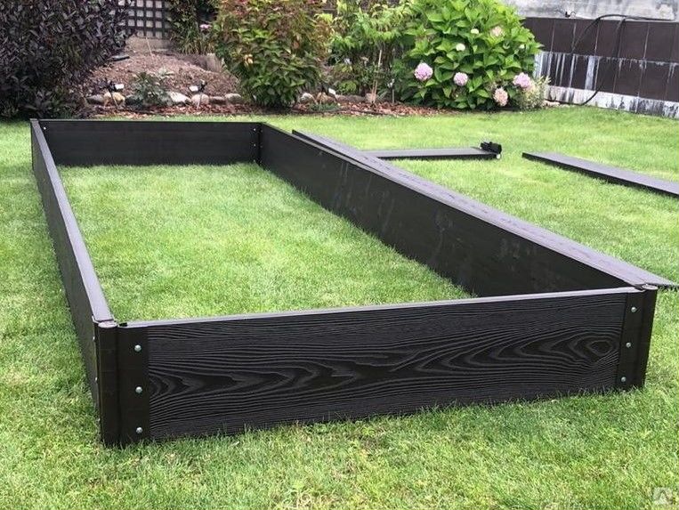 Грядки из террасной доски своими руками