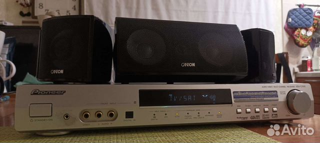 Pioneer VSX-C100 + Canton movie 135(колонки)