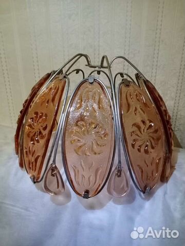 Люстра Хризантема (лепестки) СССР винтаж