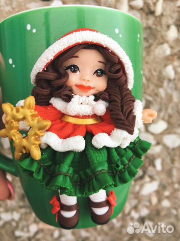 Кружка с декором