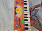 Детское музыкальное пианино со стульчики бу объявление продам