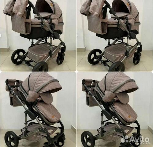 Коляски 2/1; 3/1 Luxmom 555 разные расцветки