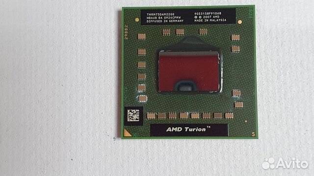Процессоры AMD Turion RM70 RM72 RM74 RM75